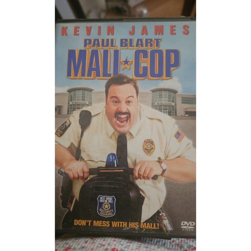 Paul Blart Mall Cop DVD Kevin James Action Comedy Movie 2009 Widescreen PG
